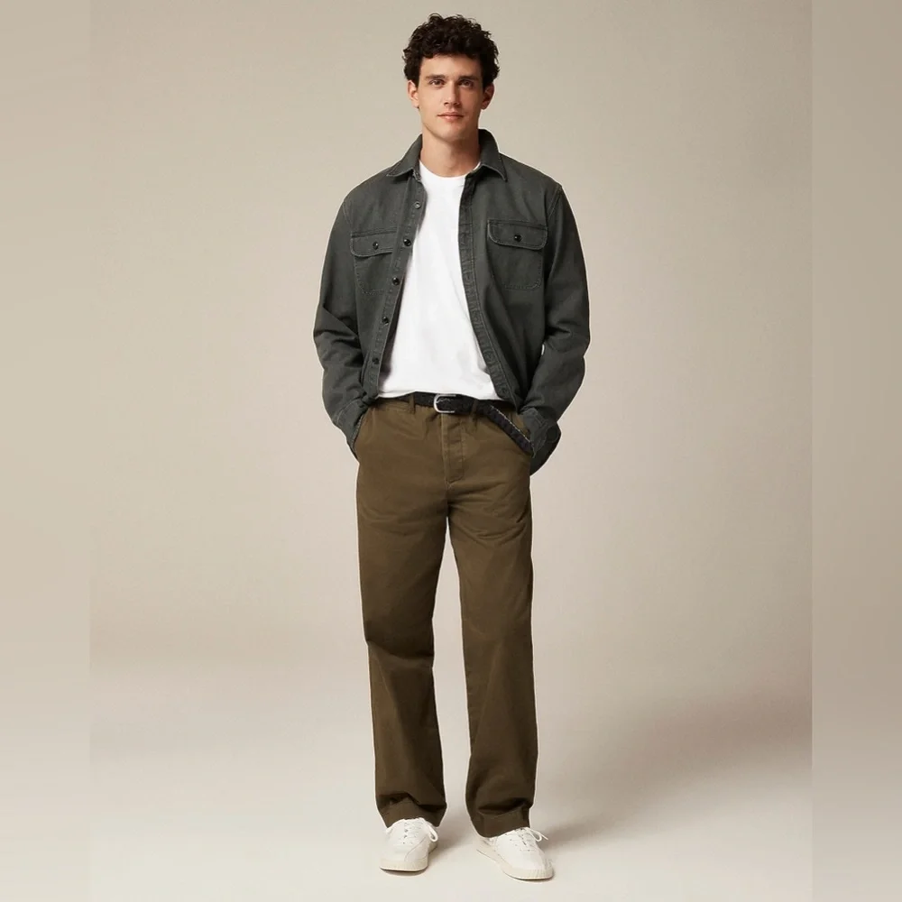 NWT J.Crew x Wallace & Barnes Selvedge Officer Chino Pant